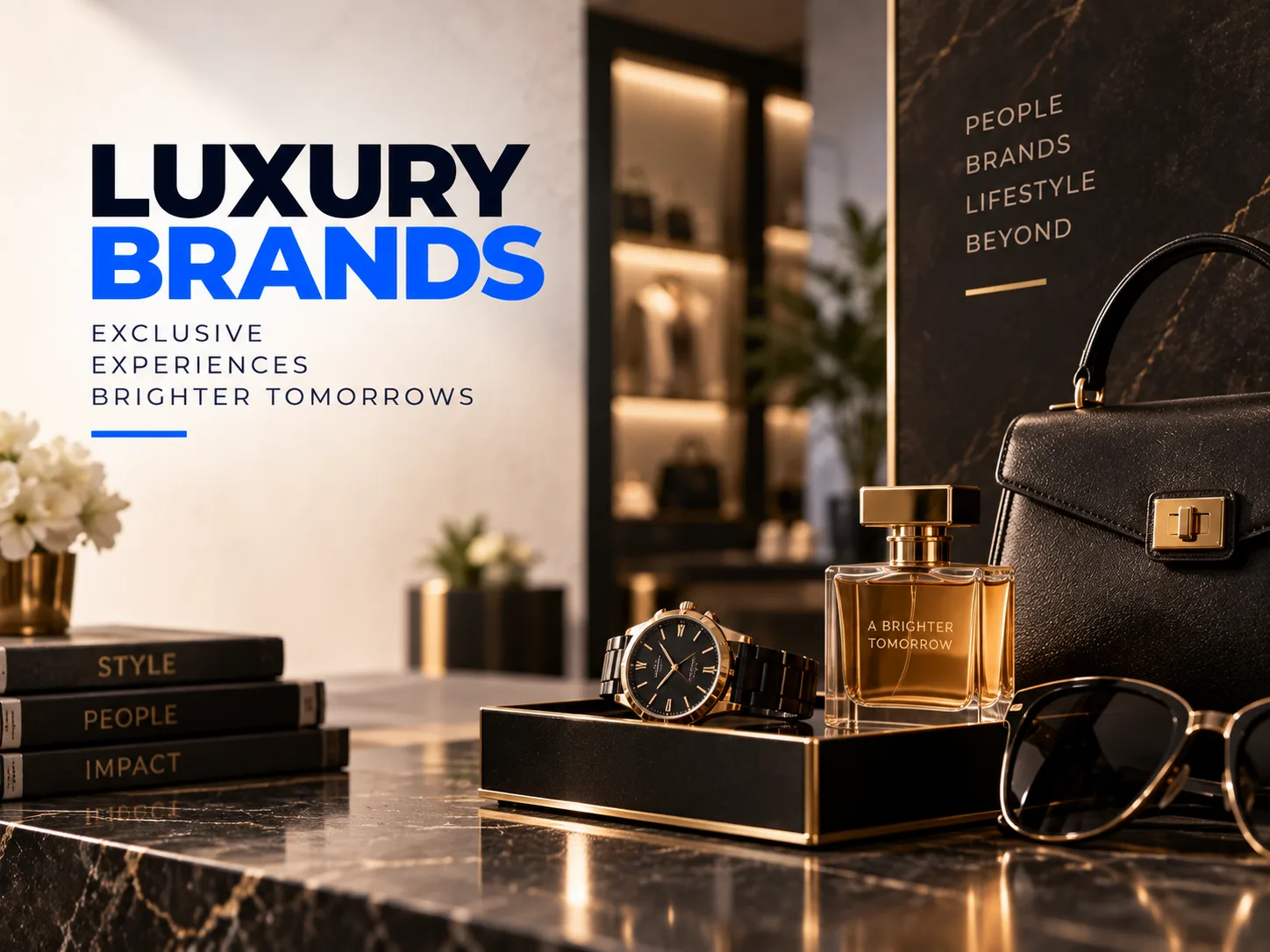 Luxury retail interior